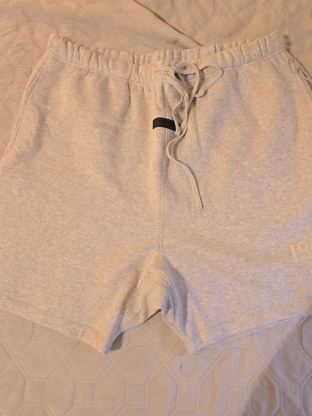 Fear Of God Essentials Shorts Light Oatmeal 160BT212002 Sz 2x S/S '22